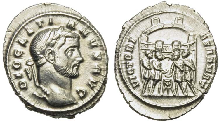 Diocletian (284-305), Argenteus, ... 