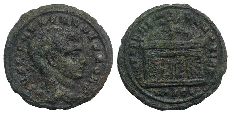 Divus Romulus (died AD 309). Æ ... 
