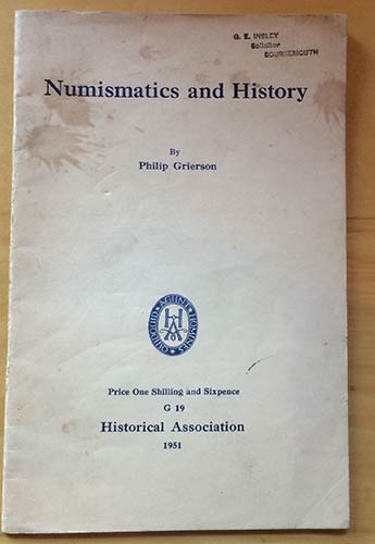 Grierson P. Numismatics and ... 