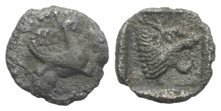 Troas, Assos, 5th century BC. AR ... 