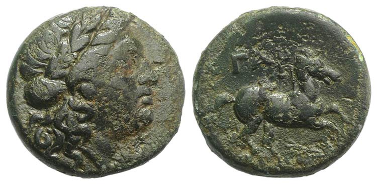 Troas, Gargara, 4th century BC. Æ ... 
