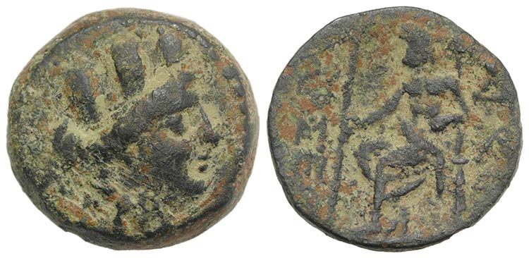 Cilicia, Tarsos, c. 164-27 BC. Æ ... 