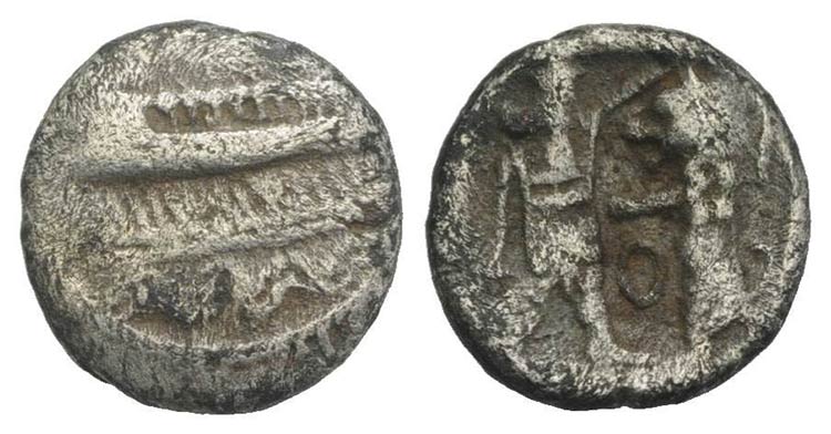 Samaria, 4th century BC. AR Obol ... 