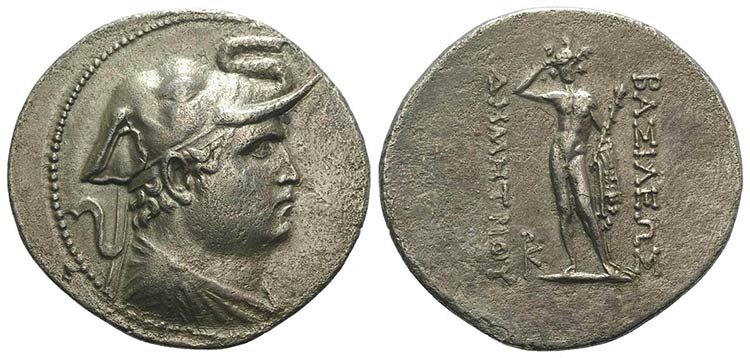 Baktria, Demetrios I (c. 200-185 ... 