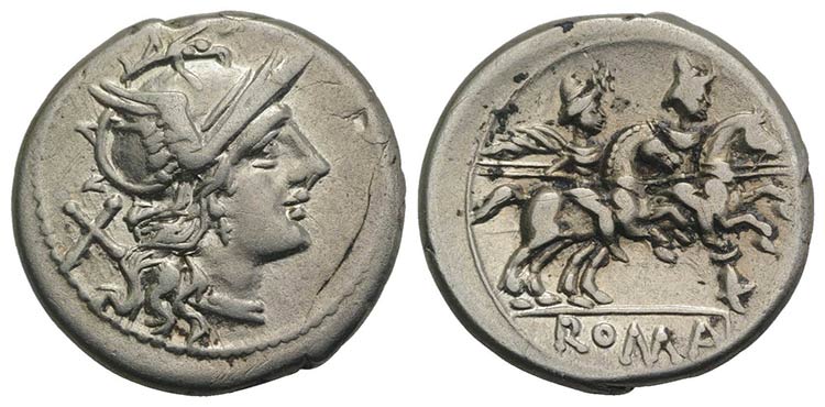 Helmet series, Rome, 179-170 BC. ... 
