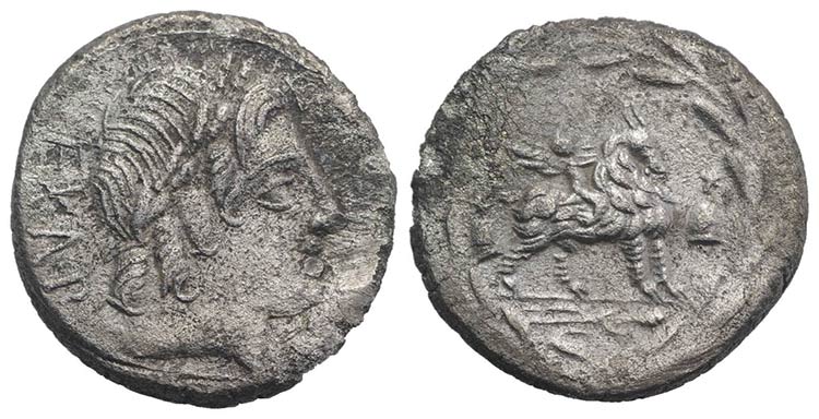 Mn. Fonteius C.f., Rome, 85 BC. AR ... 