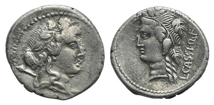 L. Cassius Q.f. Longinus, Rome, 75 ... 
