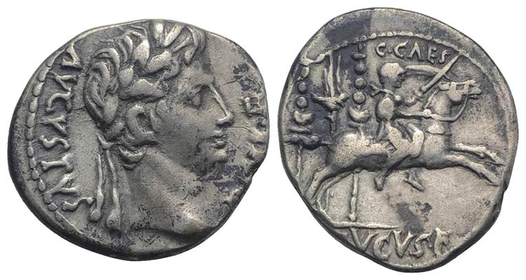 Augustus (27 BC-AD 14). AR ... 
