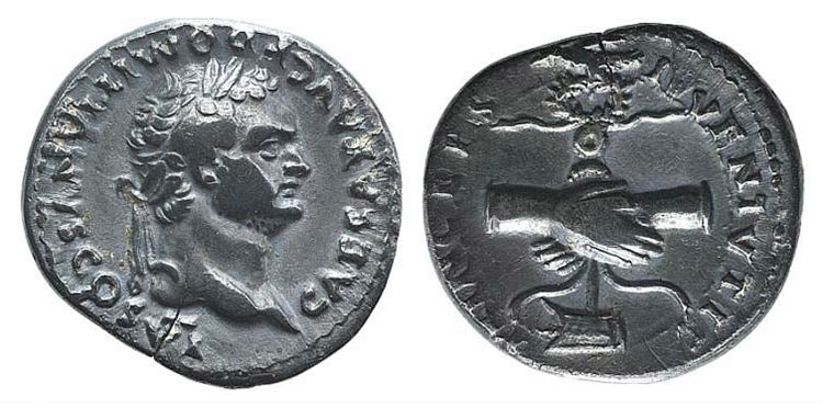 Domitian (Caesar, 69-81). AR ... 