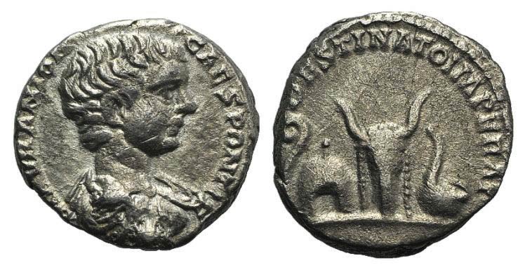 Caracalla (Caesar, 196-198). AR ... 