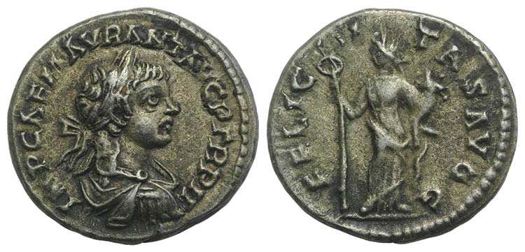 Caracalla (198-217). AR Denarius ... 