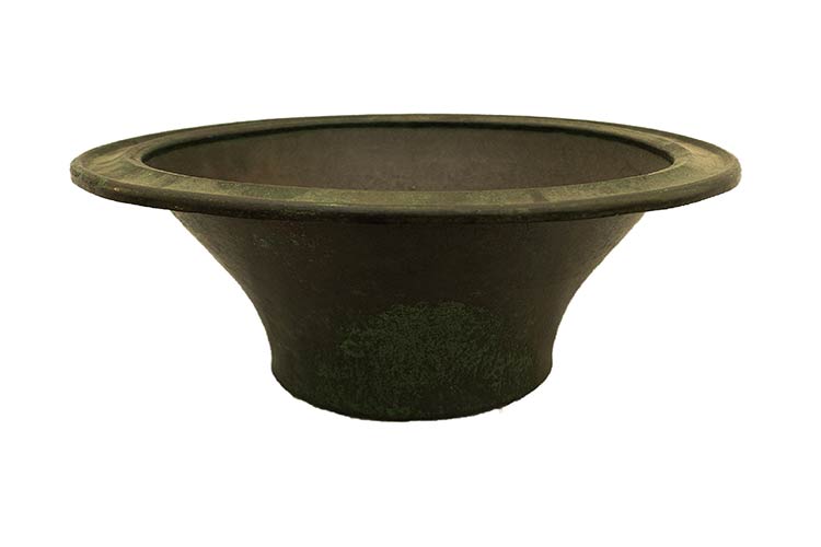 A LARGE INDONESIAN BRONZE BOWL 13 ... 