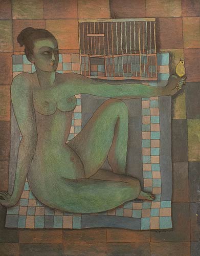 SUPARTO(1924-2001)Nudo femminile ... 