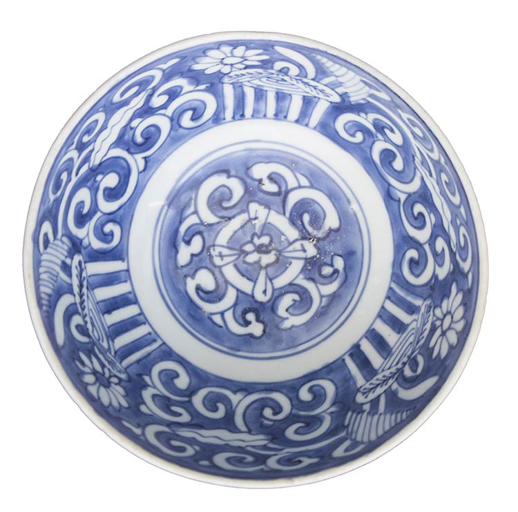 A WANLI PERIOD BLUE AND WHITE ... 