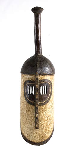 A MOSSI WOODEN MASK FROM BURKINA ... 