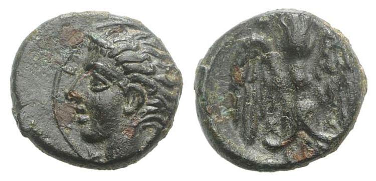 Sicily, Katane, c. 339-300 BC. Æ ... 