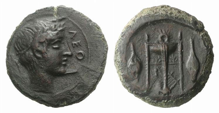 Sicily, Leontinoi, c. 405-402 BC. ... 