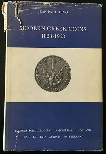 Divo J.P. Modern Greek Coins ... 