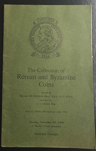 Christies Catalogue of Roman and ... 