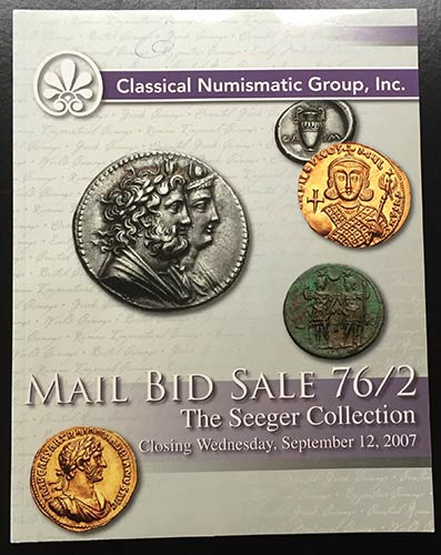 Classic Numismatic Group. Auction ... 
