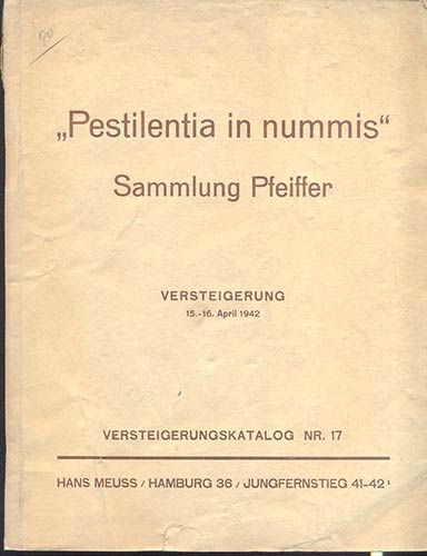 MEUSS H. - Katalog N° 17. Hamburg ... 