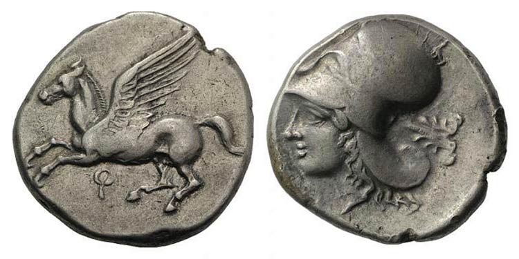 Corinth, c. 480-400 BC. AR Stater ... 