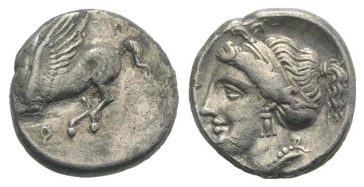 Corinth, c. 350-300 BC. AR Drachm ... 