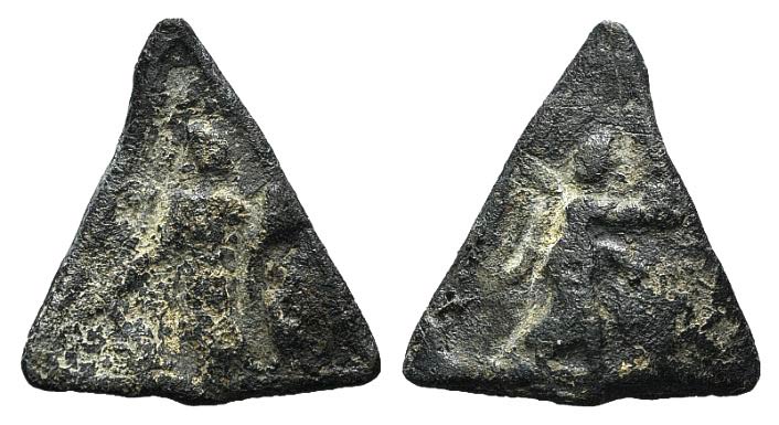 Roman PB Triangular Tessera, c. ... 