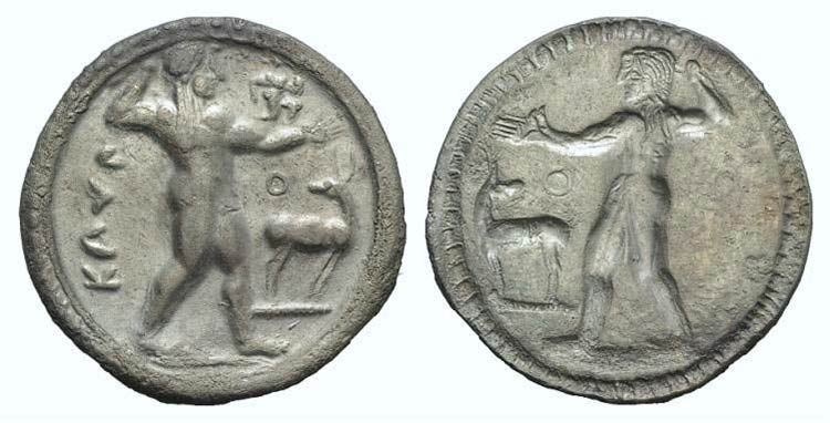 Bruttium, Kaulonia, c. 525-500 BC. ... 