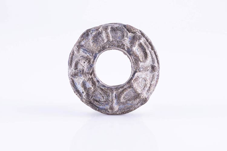 Roman Lead Spindle Whorl with ... 