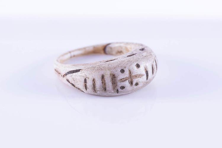 Byzantine Bone Ring, c. 8th-9th ... 