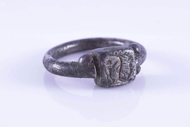 Medieval Silver Ring with Tree of ... 