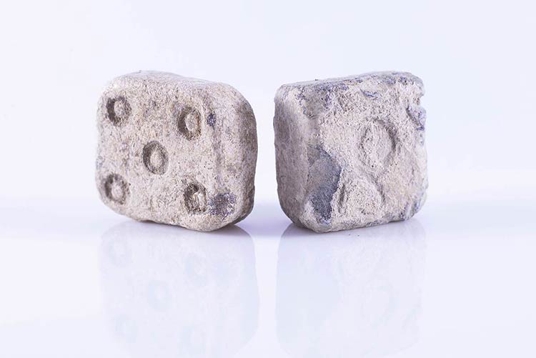Couple of Medieval Lead Dices, c. ... 
