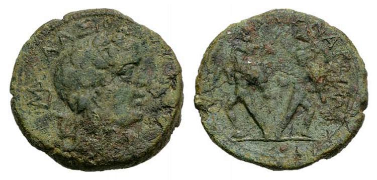 Sicily, Katane, c. 186-170 BC. Æ ... 