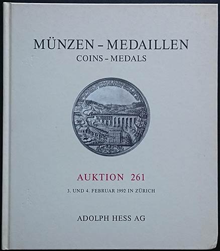 Adolf Hess. Auktion 261. Coins - ... 