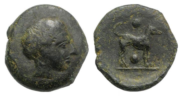Sicily, Segesta, c. 420-415 BC. Æ ... 