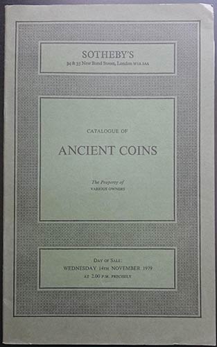 Sothebys, Catalogue of Ancient ... 