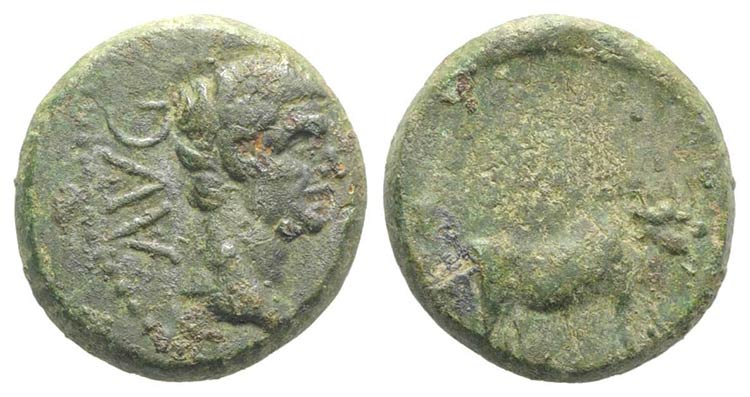 Tiberius (14-37). Macedon, ... 