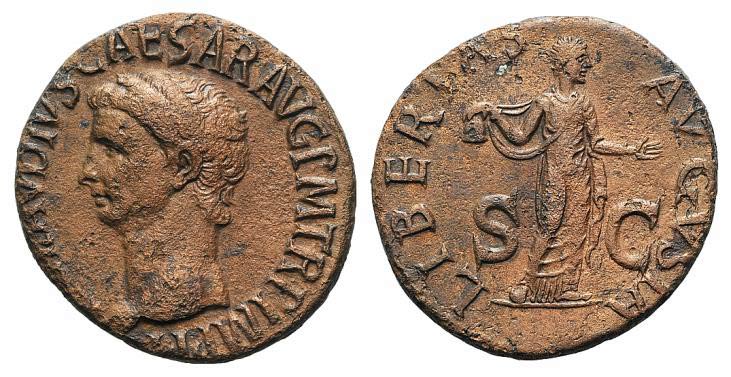 Claudius (41-54). Æ As (28mm, ... 