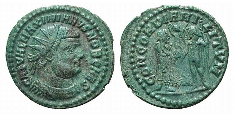 Galerius (305-311). Æ Radiate ... 