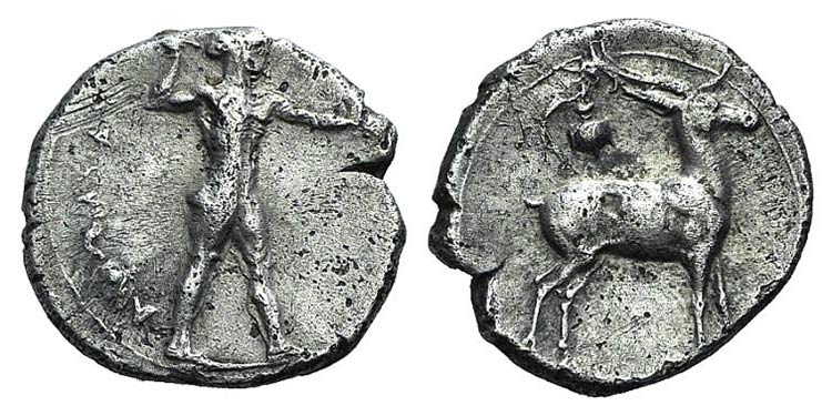 Bruttium, Kaulonia, c. 420-410 BC. ... 