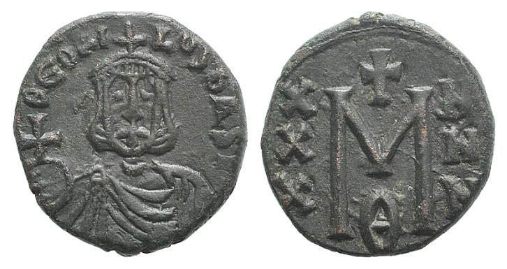 Theophilus (829-842). Æ 10 Nummi ... 