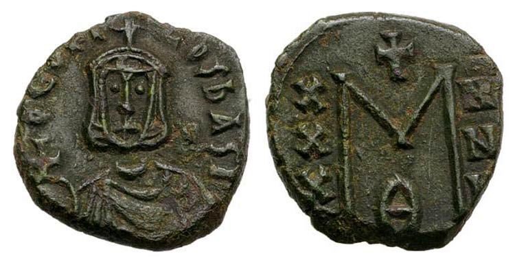 Theophilus (829-842). Æ 10 Nummi ... 