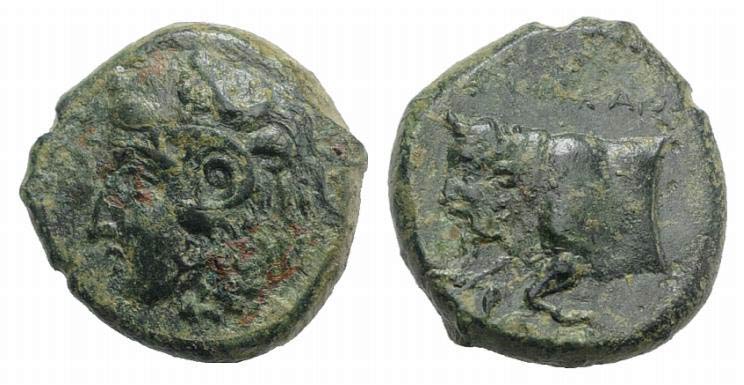 Sicily, Agyrion, c. 336-300 BC. Æ ... 
