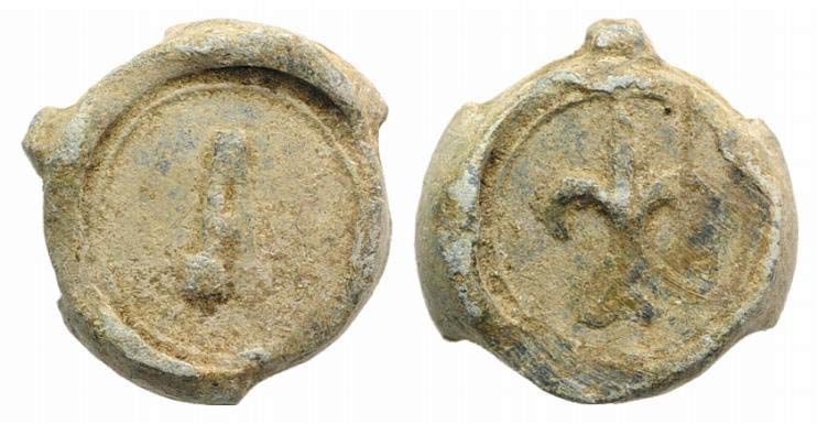 Medieval PB Seal (13mm, 5.34g, ... 