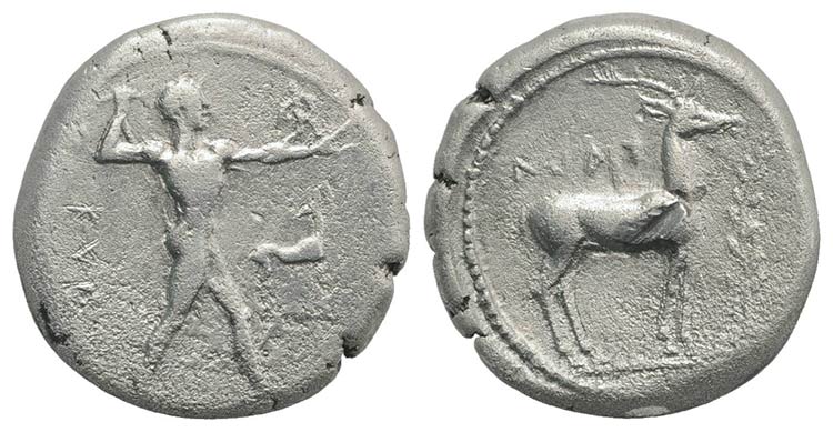 Bruttium, Kaulonia, c. 475-425 BC. ... 