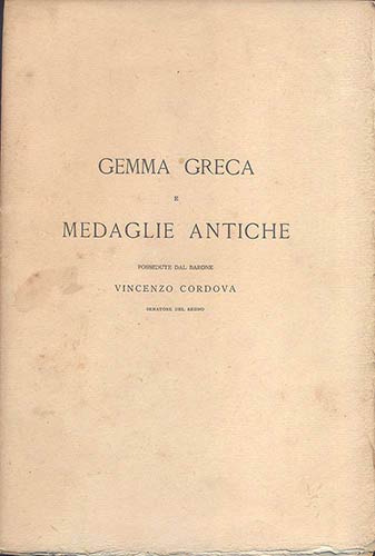 CORDOVA V. - Gemma greca e ... 
