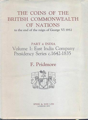 PRIDMORE F.- The Coins of the ... 
