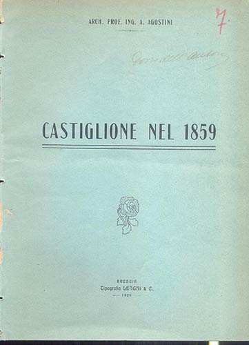 AGOSTINI  A. - Castiglione nel ... 