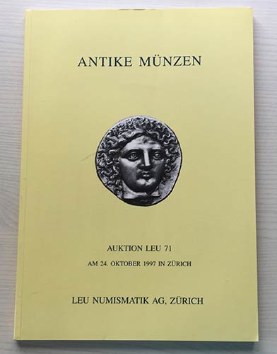 Leu Numismatik, Auktion 71. Antike ... 